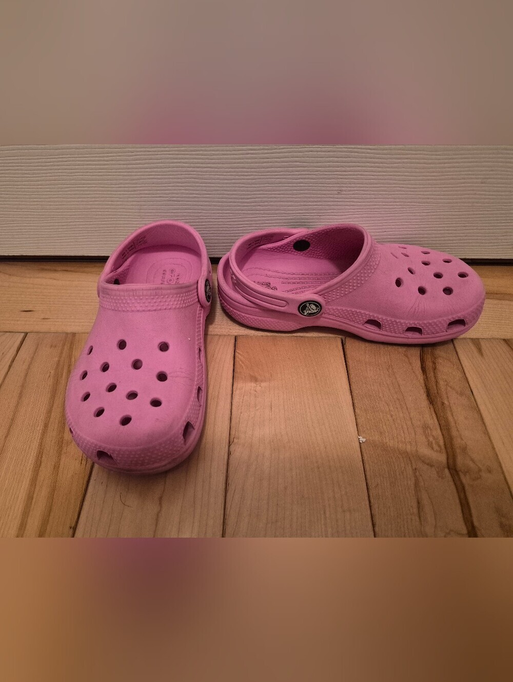 Crocs toddler girl size 11 shoes